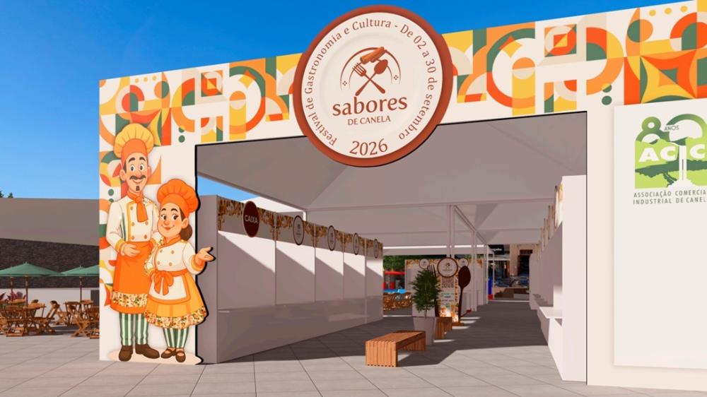 Canela reúne gastronomia, cultura e receitas exclusivas em festival na Praça João Corrêa - Foto: Divulgação