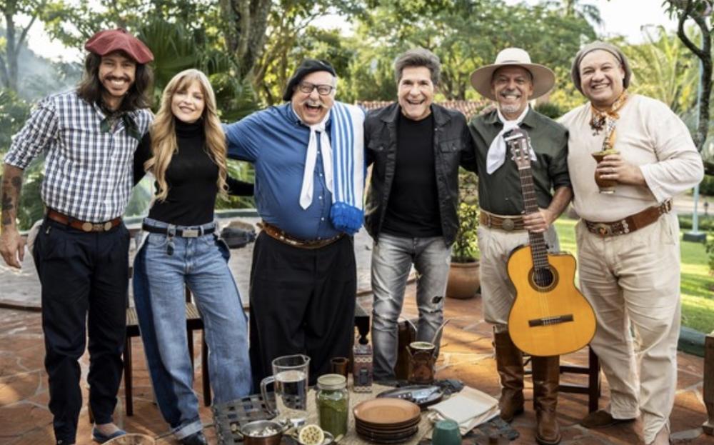 O especial Dia do Gaúcho no Viver Sertanejo reúne Luísa Sonza e ícones regionais para celebrar a música e os costumes gaúchos com Daniel. — Foto: Globo/ Mauricio Fidalgo