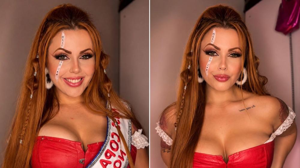 Modelo Isa Closel foi um dos destaques do Miss Copa do Mundo - Fotos: Divulgação