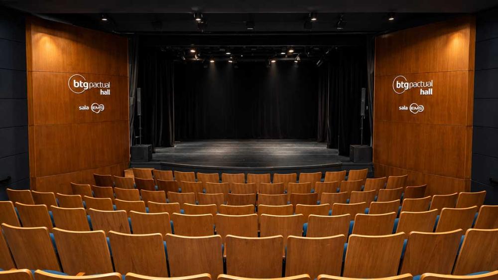 Sala EMS, BTG Pactual Hall - Foto: Divulgação