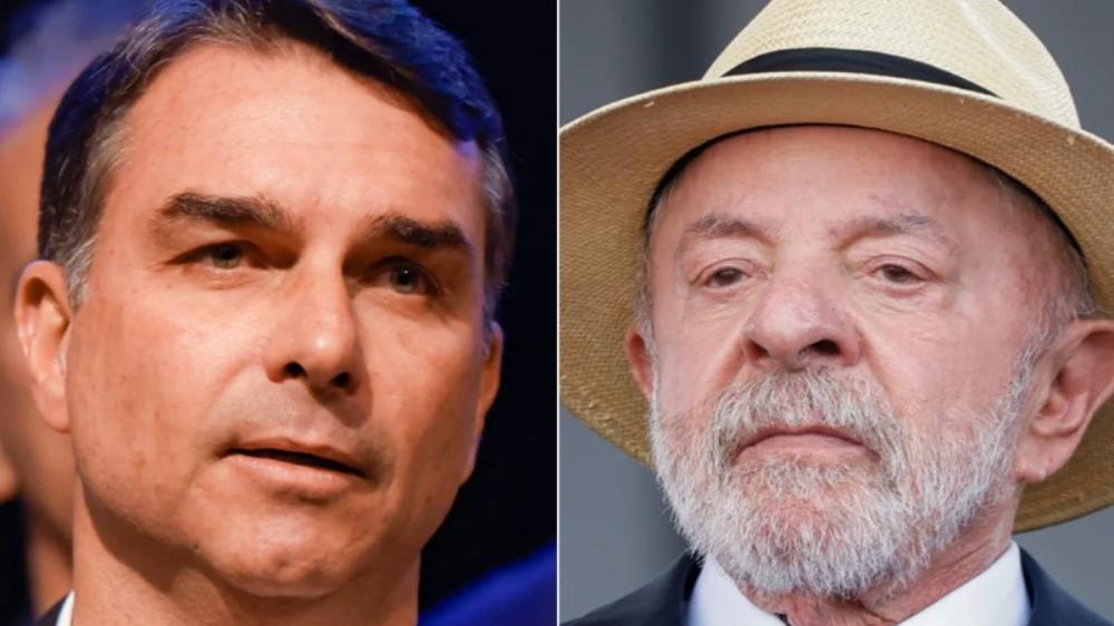 Pesquisa AtlasIntel mostra Flávio Bolsonaro à frente de Lula em eventual segundo turno no Distrito Federal - Foto: Reprodução/Redes sociais