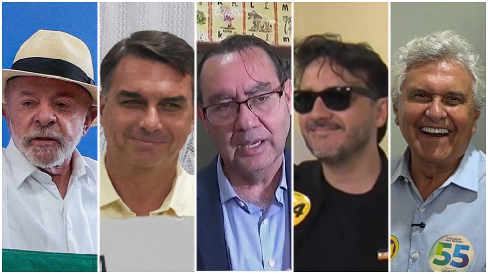 Candidatos à Presidência votaram neste domingo no primeiro turno das Eleições 2026 em diferentes cidades do país - Foto: Reprodução/Redes sociais.