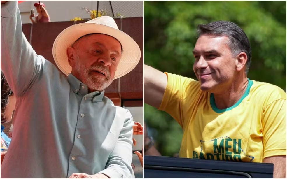 Vantagem de Flávio Bolsonaro diminui com avanço da apuração presidencial