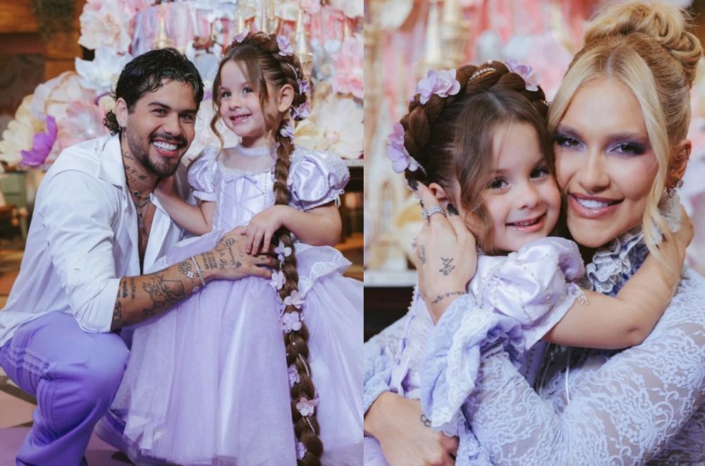 Bolo gigante de mais de 3 metros rouba a cena na festa de 4 anos de Maria Flor - Foto: Reprodução/Instagram