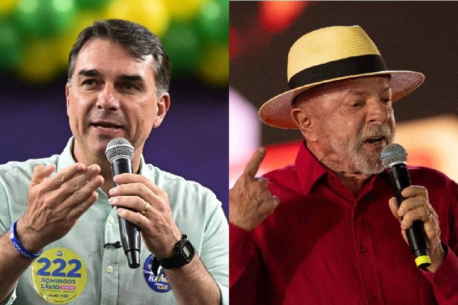 Nove pesquisas eleitorais mostram empate técnico entre Flávio Bolsonaro e Lula no segundo turno, com diferenças dentro das margens de erro - Foto: Divulgação 