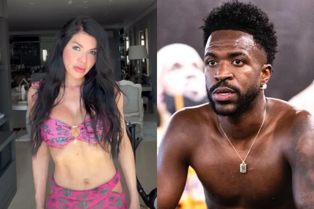 Viviane Kawamotto publica prints de uma suposta ligação perdida e de uma foto enviada por Vini Jr. em conversa privada no Instagram - Foto: Divulgação 